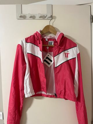 Paravientos 11 Degrees rosa y blanco