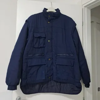 Giubbino da lavoro blu taglia XXL