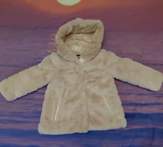 Pellicciotto imbottito bambina 3 anni