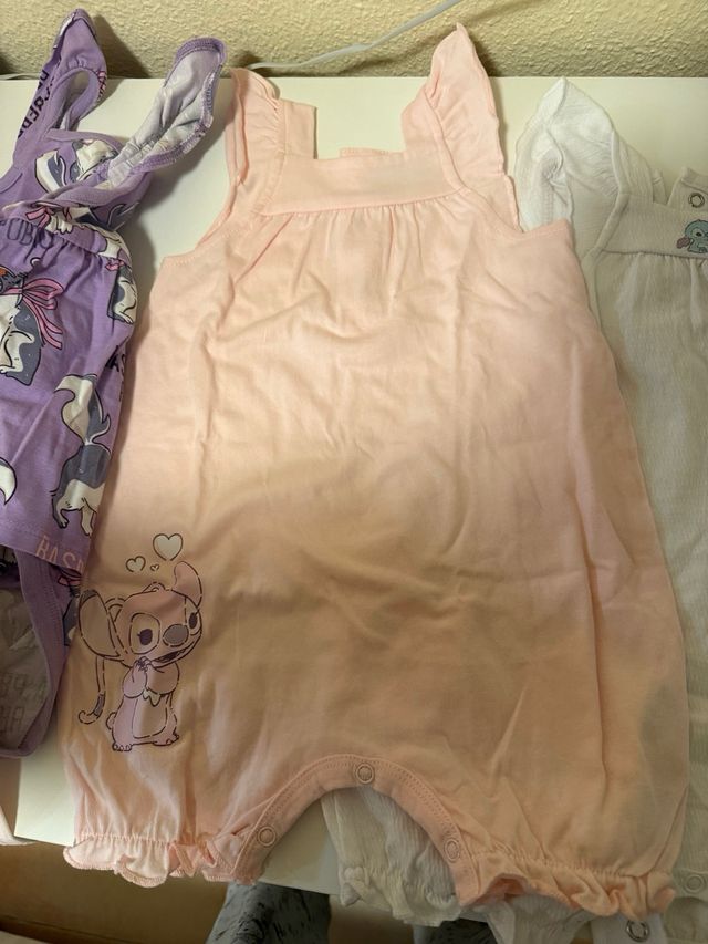 Lote Ropa Bebé Niña: Vestidos y Monos