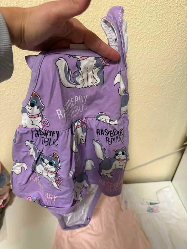 Lote Ropa Bebé Niña: Vestidos y Monos