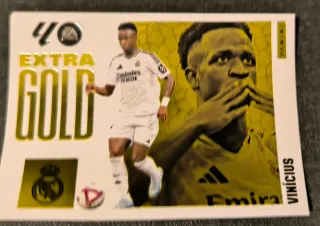 Cromo Extra Gold Vinicius Panini 24/25