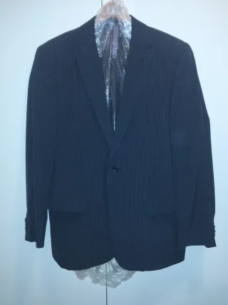 Traje de hombre rayas