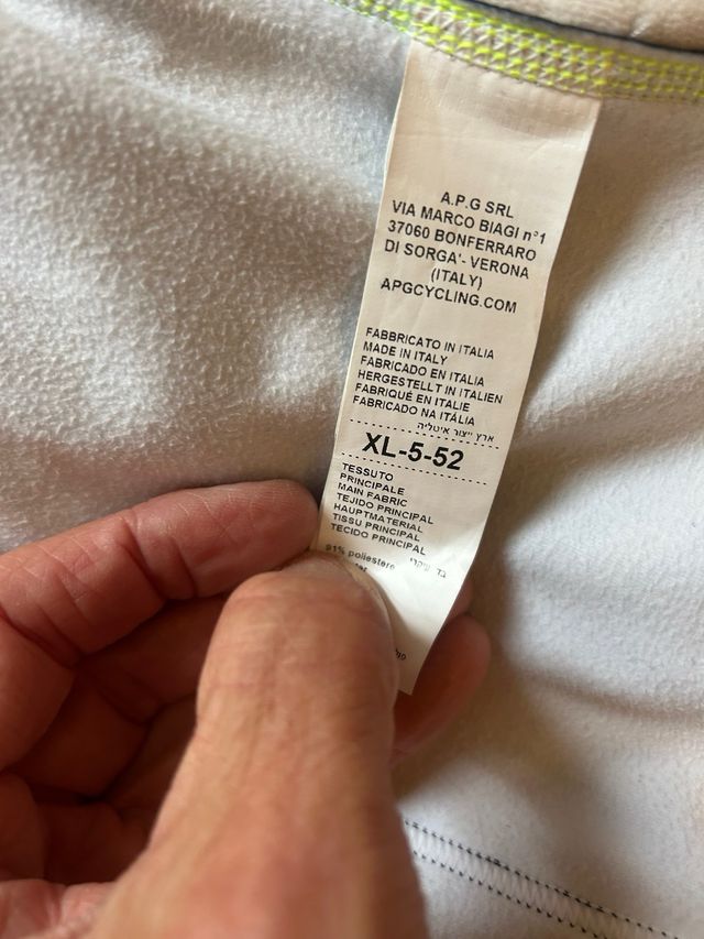 Chaqueta Ciclismo Invierno ALE P.C. Edelweiss