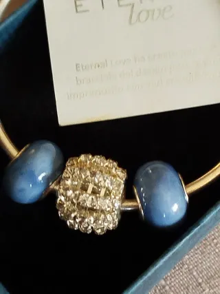 Bellissimo bracciale donna con charms e Swarovski