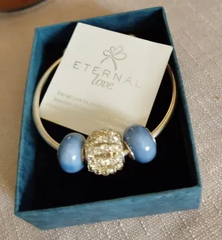 Bellissimo bracciale donna con charms e Swarovski