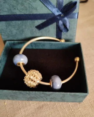 Bellissimo bracciale donna con charms e Swarovski