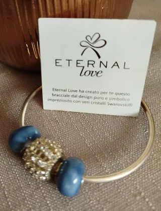 Bellissimo bracciale donna con charms e Swarovski