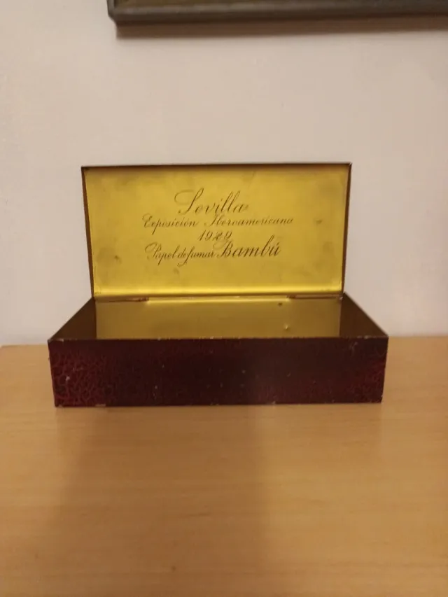 Caja Bambú Sevilla Exposición Iberoamericana 1929