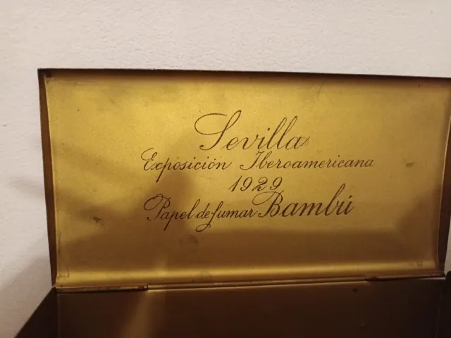 Caja Bambú Sevilla Exposición Iberoamericana 1929