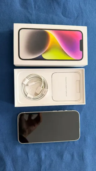 iPhone 14 128GB como nuevo con caja