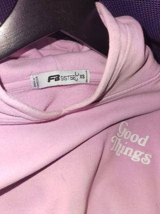 Sudadera rosa pastel New Yorker