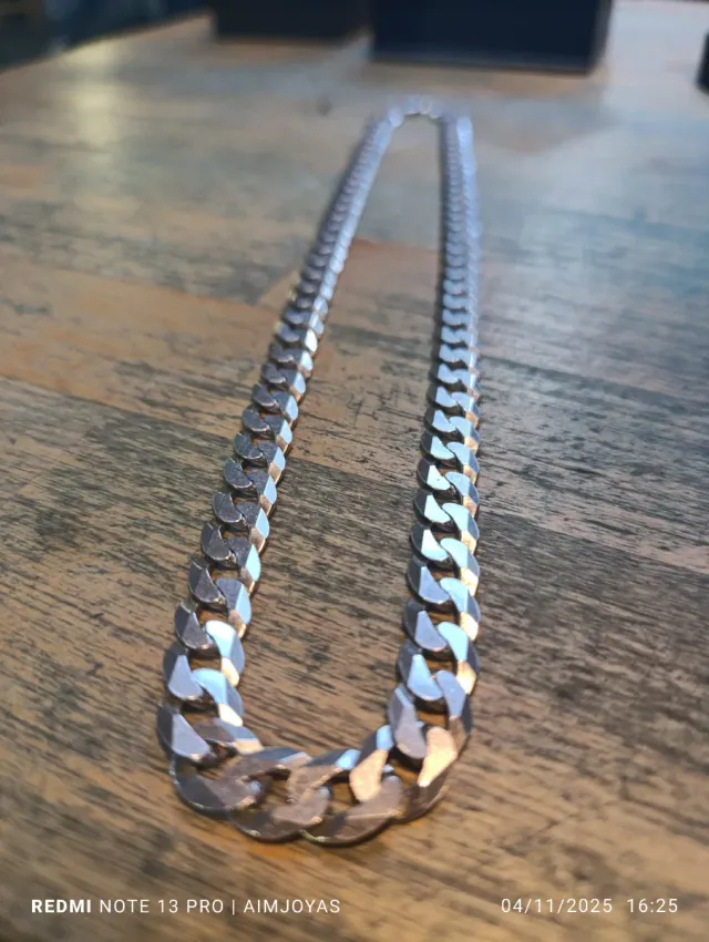 Cadena Plata Italy - Peso