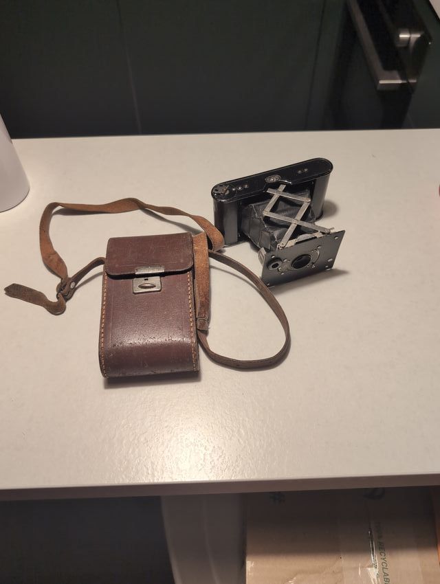 Cámara de fotos antigua Vest Pocket Kodak