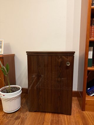 Máquina de coser Alfa azul vintage