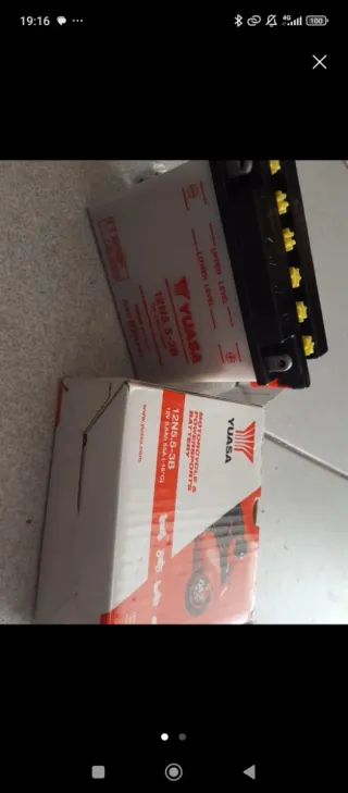 Batería Moto , scooter, Yuasa 12N5.5-3B Nueva