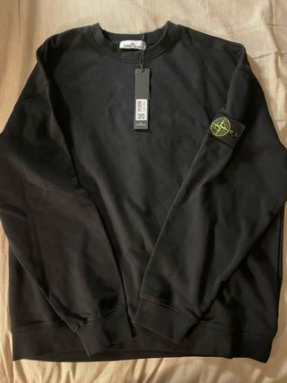 Sudadera Stone Island Negra Talla L