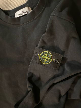 Sudadera Stone Island Negra Talla L