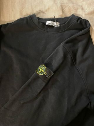 Sudadera Stone Island Negra Talla L