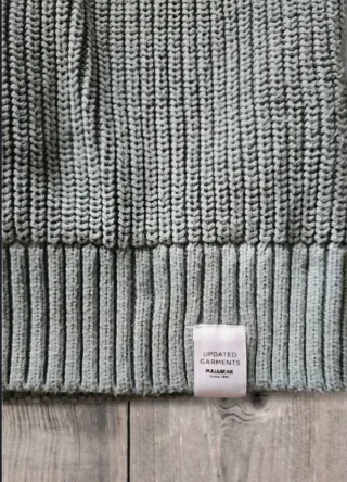 Maglione Pull&Bear verde taglia M