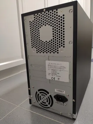 Torre Duplicadora CD/DVD 1:5 Negra