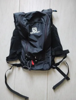 Mochila Trail Running Salomon Negra