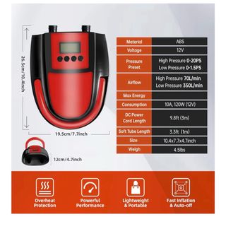 Bomba Eléctrica Sup 20PSI 12V DC