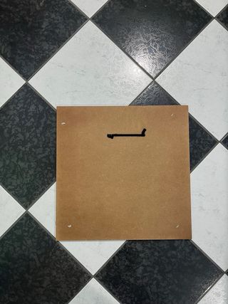 Quadro Chocolate Cake Legno