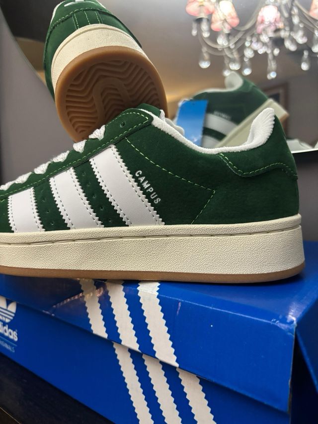 Adidas Campus 00s Verde y Blanco
