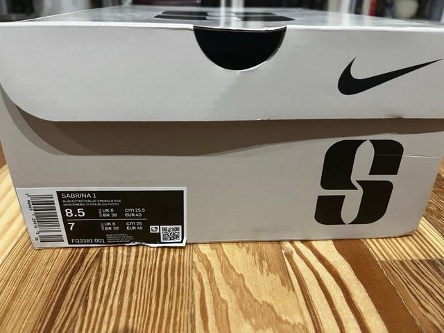 Zapatillas Nike Sabrina 1 Mujer Negro/Azul