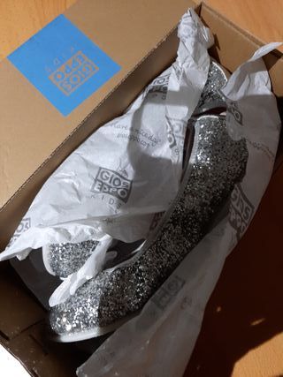 Bailarinas Gioseppo Talla 37 Glitter