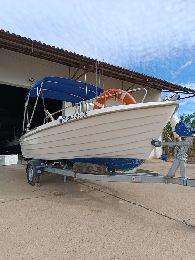 Barco Open 5m + Motor Yamaha 40cv 2T