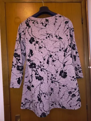 Vestitino invernale fantasia floreale