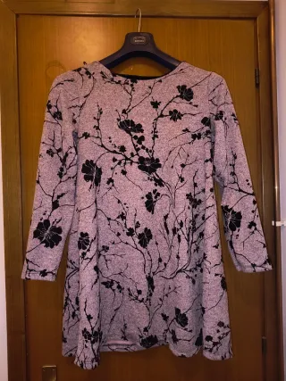 Vestitino invernale fantasia floreale