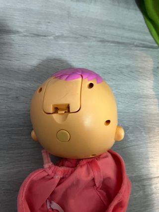 Muñeca Bebé Llorón Rosa Flamenco