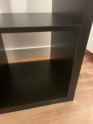 Estantería Kallax Ikea Negra