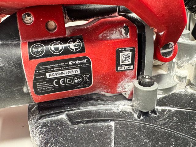 Levigatrice da parete Einhell TC-DW 225