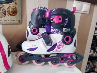 Patines Hudora Talla 30-33 con protectores