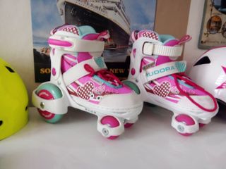 Patines Hudora Talla 30-33 con protectores