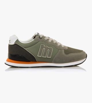 Zapatillas Mustang Hombre Gris/Verde