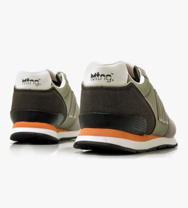 Zapatillas Mustang Hombre Gris/Verde