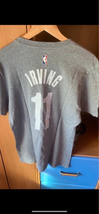 Camiseta Nike NBA BKLYN 11 Gris