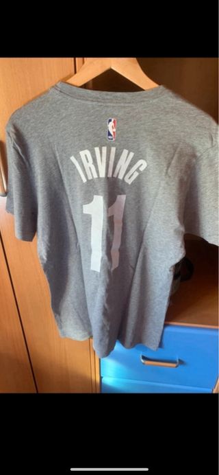 Camiseta Nike NBA BKLYN 11 Gris