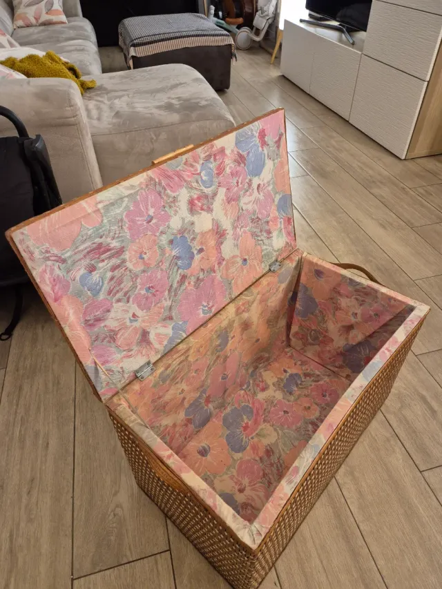 Baúl Mimbre y Bambú