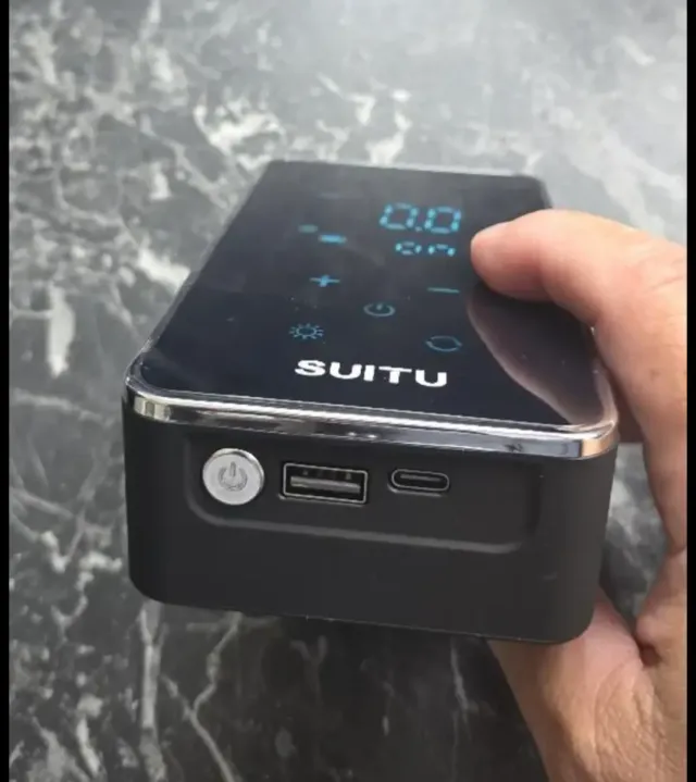 Compresor de aire portátil digital nuevo sin usar