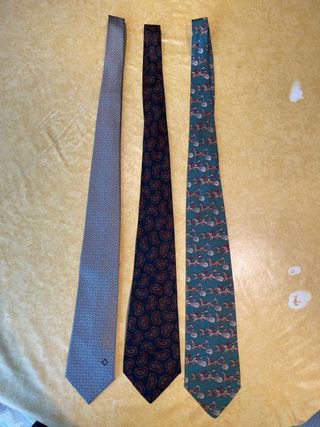 Corbatas seda natural primeras marcas