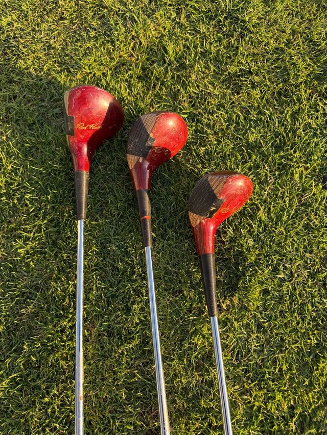 Set Maderas Golf Vintage Red Flash