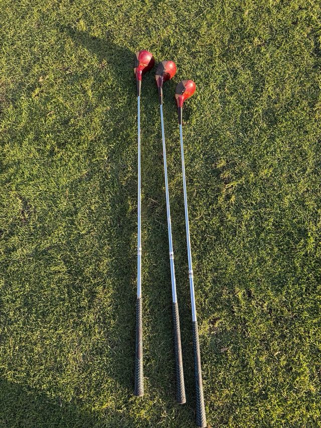Set Maderas Golf Vintage Red Flash