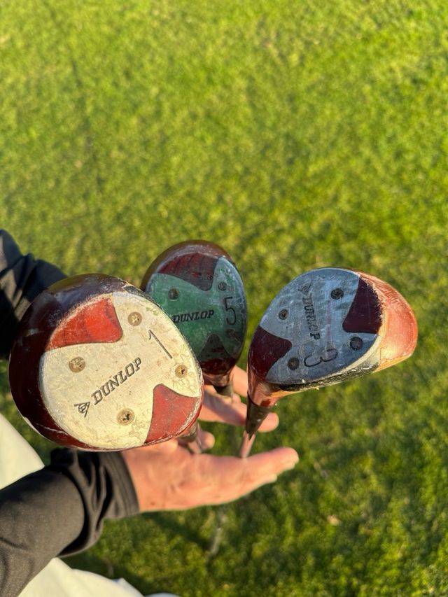 Set Maderas Golf Vintage Red Flash