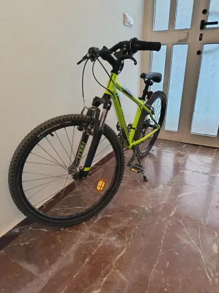 Bicicleta Rockrider verde